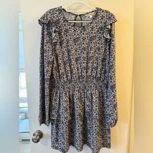 Miss Selfridge Long Sleeve Floral Dress